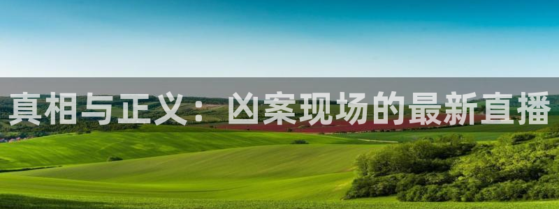 857体育赛事直播免费：真相与正义：凶案现场的最新直播